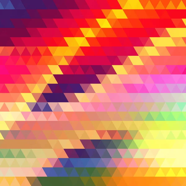 Triángulos Colores Fondo Triangular Moderno Para Publicidad — Archivo Imágenes Vectoriales