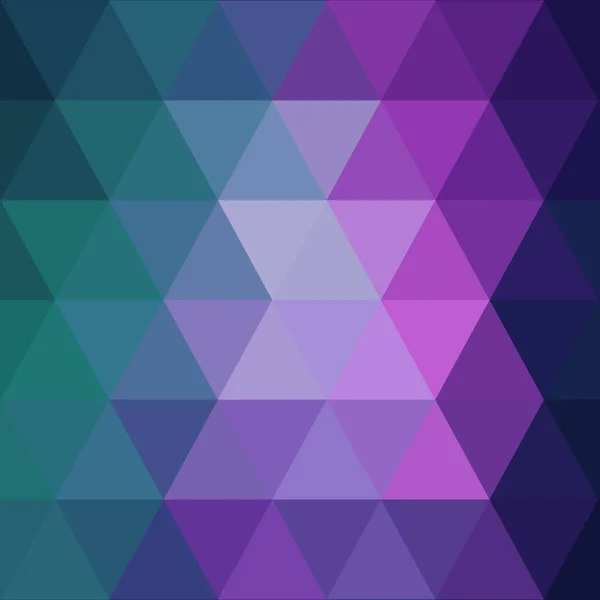 Färggeometriskt Designelement Vektorillustration Polygonal Stil Trianglar — Stock vektor