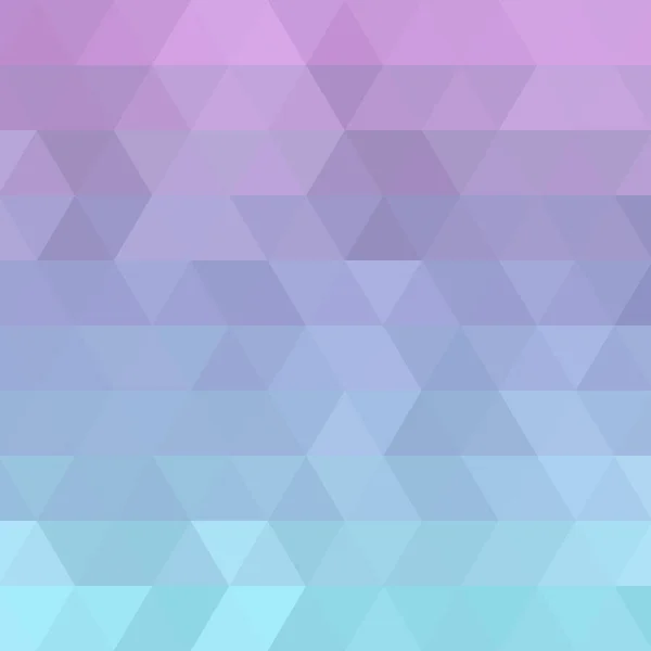 Blå Triangulär Bakgrund Polygonstil Geometrisk Bild Vektor Bakgrund — Stock vektor