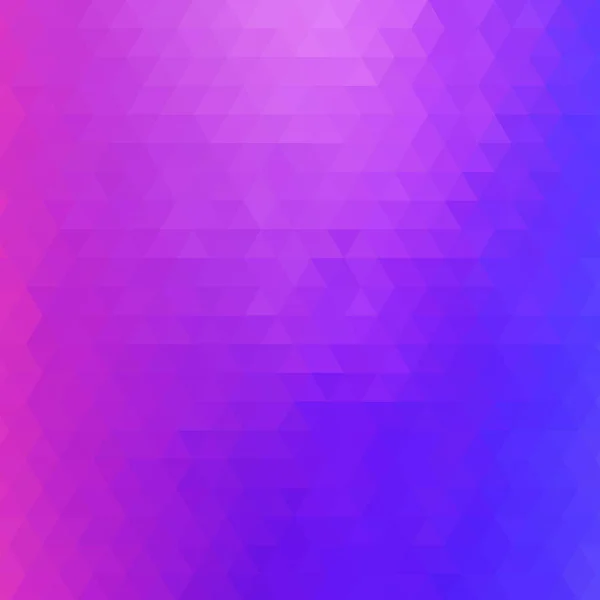 Triángulos Azul Púrpura Diseño Vectorial Moderno Elemento Decorativo — Vector de stock