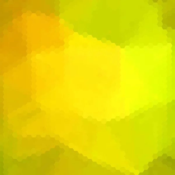 Geometrik Arkaplan Arkaplan Için Renkli Şablon Turuncu Sarı Yeşil Altıgenler — Stok Vektör
