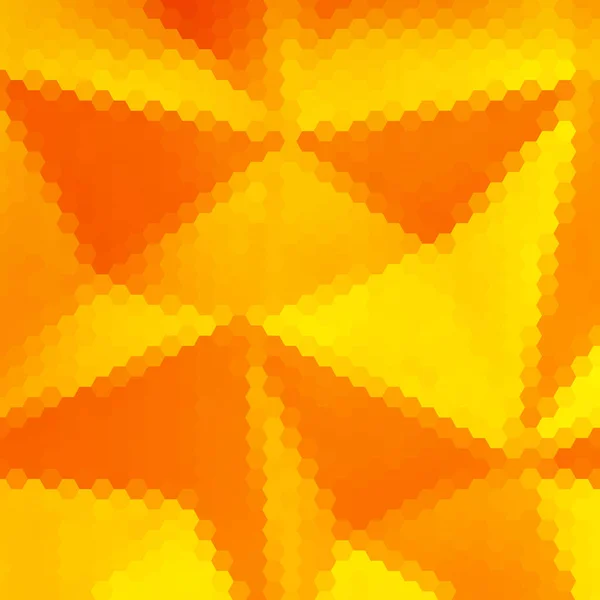 Fond Hexagonal Jaune Modèle Présentation Fond Vectoriel — Image vectorielle