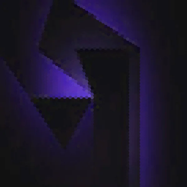 Фон Шестиугольный Узор Искушать Темно Фиолетовый Шестиугольник Обои Векторная Иллюстрация — стоковый вектор