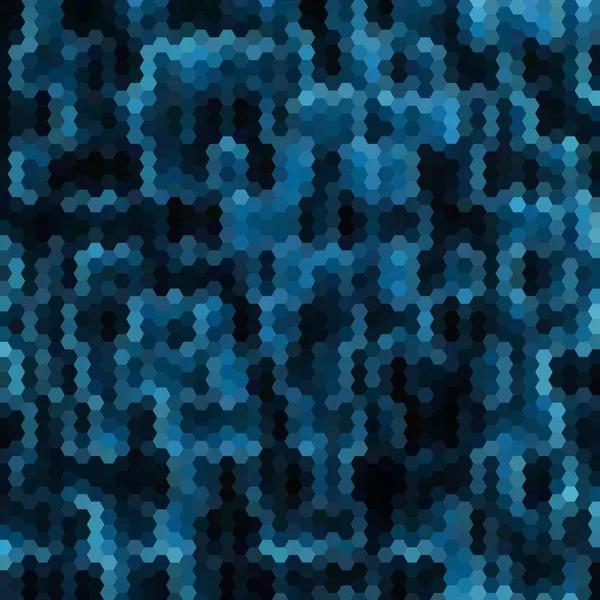 Abstrakter Sechseck Hintergrund Polygonaler Stil Vektorgeometrische Darstellung — Stockvektor