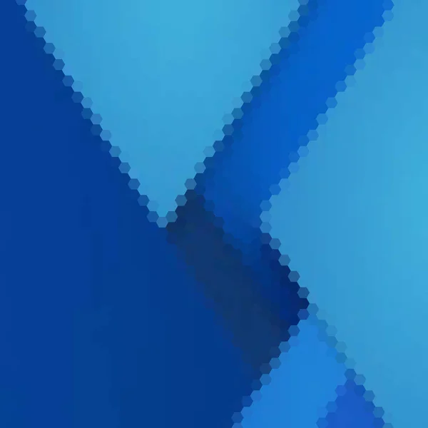 Padrão Hexágono Vetorial Fundo Abstrato Geométrico Com Elementos Hexagonais Azuis — Vetor de Stock