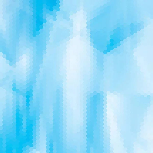 Abstrakter Sechseck Hintergrund Polygonaler Stil Vektorgeometrische Darstellung — Stockvektor