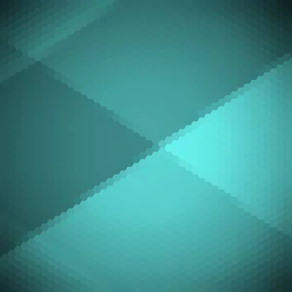 Blue Hexagon Vector Background Geometric Image Polygonal Style — Stock Vector
