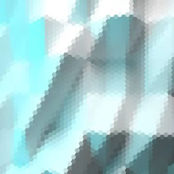 Fondo Abstracto Geométrico Imagen Vectorial Estilo Poligonal Hexágono Azul — Vector de stock