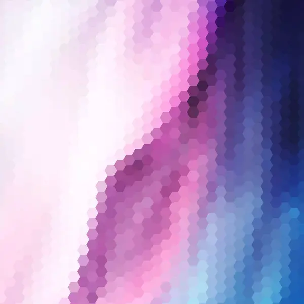 Фіолетовий Шестикутний Фон Векторний Шаблон Презентації — стоковий вектор