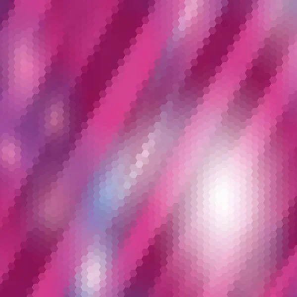 Pinkfarbener Sechseck Hintergrund Polygonalen Stil Vektorvorlage Für Präsentationen Anzeigen Broschüren — Stockvektor