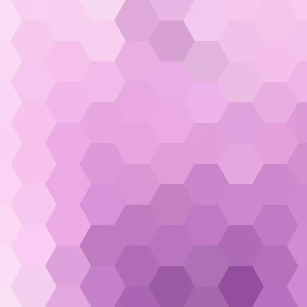 Fond Géométrique Violet Illustration Vectorielle Hexagons Style Polygonal — Image vectorielle