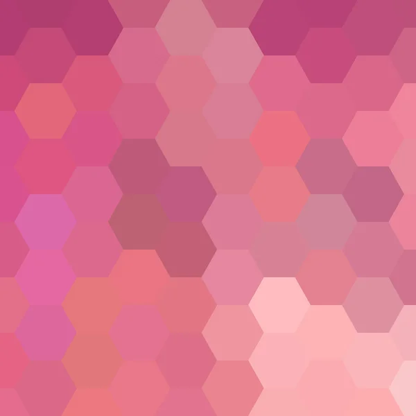 Paarse Geometrische Achtergrond Vector Illustratie Polygonale Stijl Hexagons — Stockvector