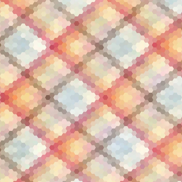 Couleur Fond Hexagonal Élément Design Image Géométrique — Image vectorielle
