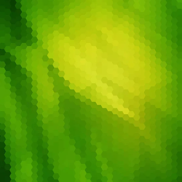 Green Hexagon Background Pattern Hexagon Wallpaper Vector Illustration Eps — Stock Vector