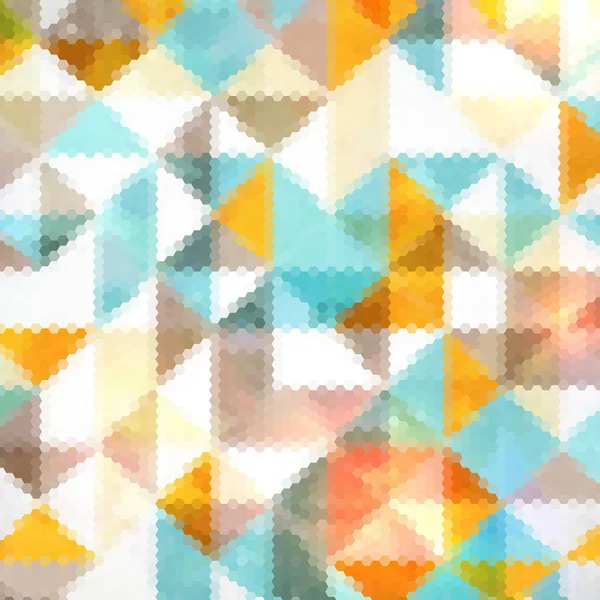Color Hexagon Abstract Background Template Presentation Polygonal Style — Stock Vector