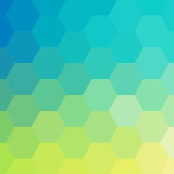 Colore Sfondo Esagonale Modello Carta Parati Esagonale Illustrazione Vettoriale Colore — Vettoriale Stock