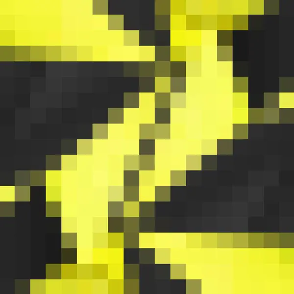 Ιστορικό Από Κίτρινο Και Μαύρο Pixel Πρότυπο Για Διαφήμιση Banner — Διανυσματικό Αρχείο