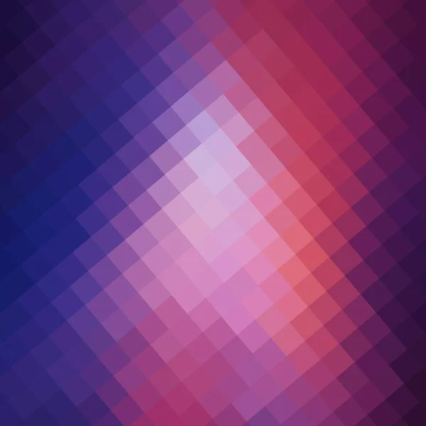 カラーピクセルの背景 抽象幾何学的イメージ デザイン要素 — ストックベクタ