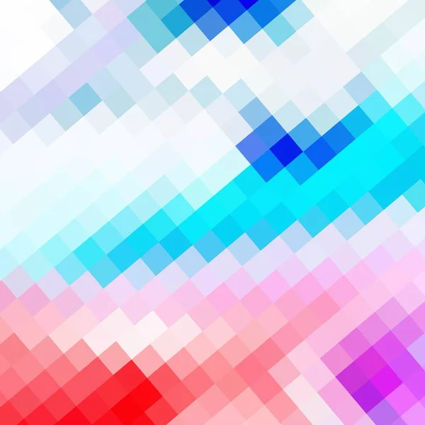 Colore Pixel Sfondo Astratto Modello Presentazione Stile Poligonale — Vettoriale Stock