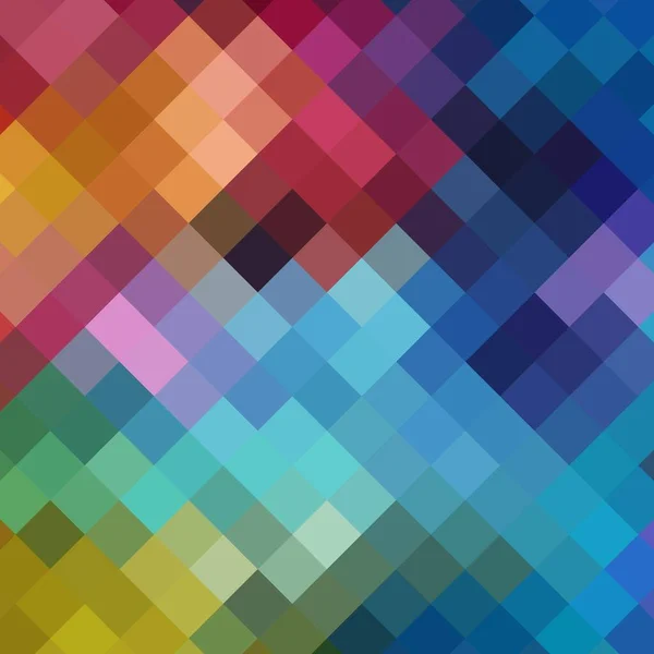 Pixelmuster Vektor Farbigen Pixel Kunst Hintergrund — Stockvektor