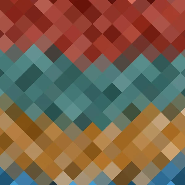 Färgade Pixel Bakgrund Abstrakt Geometrisk Bild Utformningselement — Stock vektor