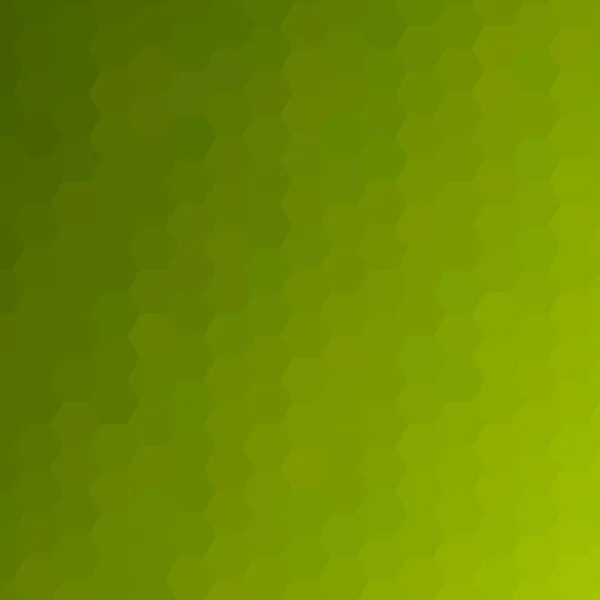 Sechseck Abstrakter Hintergrund Grüne Geometrische Formen — Stockvektor