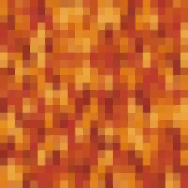 Mönster Grön Pixel Bakgrund Mönster Orange Pixel Tapet Vektorillustration Eps — Stock vektor