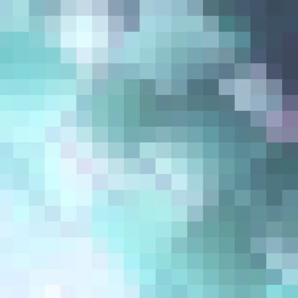 Μπλε Φόντο Pixel Γεωμετρικό Υπόβαθρο Δείγμα Banner — Διανυσματικό Αρχείο