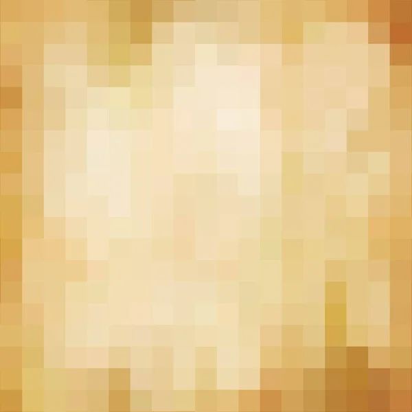 Wzór Tła Złotego Piksela Wzór Żółta Pikselowa Tapeta Ilustracja Wektora — Wektor stockowy