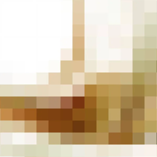 棕色像素背景 列报的矢量模板 — 图库矢量图片