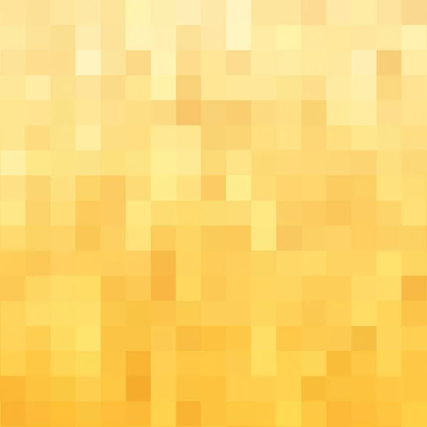 Bloeiende Pixel Sjabloon Gele Pixel Achtergrond Vector Illustratie Voor Grafisch — Stockvector