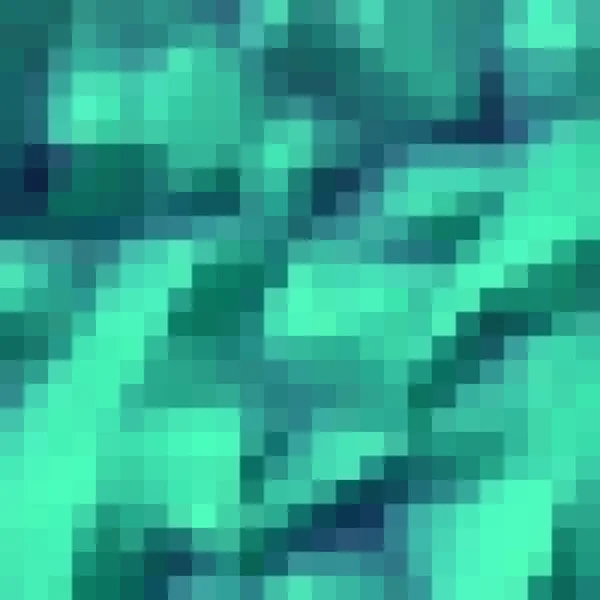 Zöld Pixel Háttér Vektorgrafika Bemutatás Mintája — Stock Vector