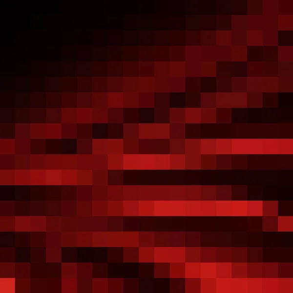 Vörös Pixel Háttér Hirdetési Elrendezés Fedezd Magazin Hátterét Bemutatási Sablon — Stock Vector
