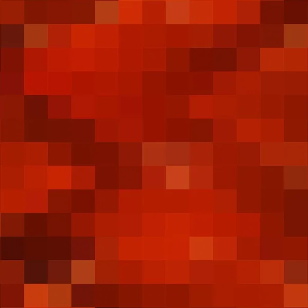 Elemento Diseño Geométrico Rojo Ilustración Vectorial Estilo Poligonal Pixel — Archivo Imágenes Vectoriales