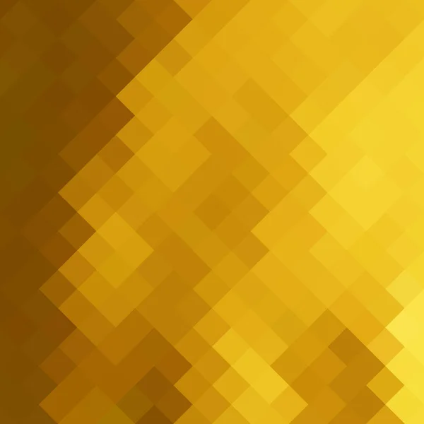 Modello Pixel Fiore Sfondo Pixel Oro Illustrazione Vettoriale Vostro Disegno — Vettoriale Stock