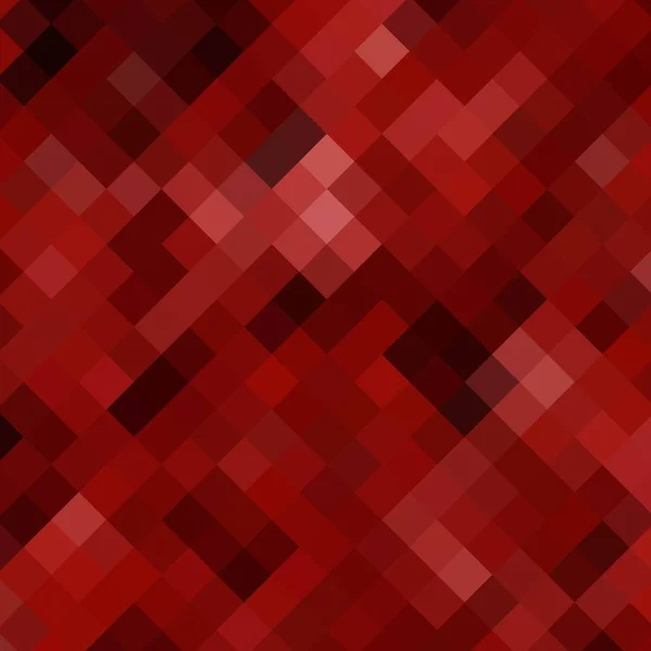 Цветущий Пиксельный Шаблон Красный Пиксельный Фон Векторная Иллюстрация Графического Дизайна — стоковый вектор