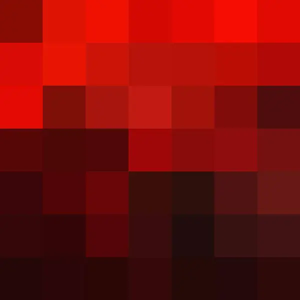 Padrão Pixel Vermelho Vetorial Fundo Abstrato Geométrico Com Elementos Pixel — Vetor de Stock