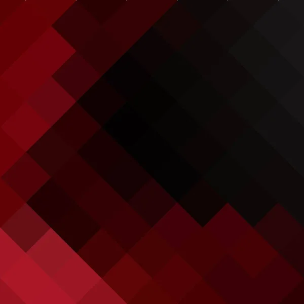 抽象的なベクトル背景 サンプルレッドピクセル — ストックベクタ