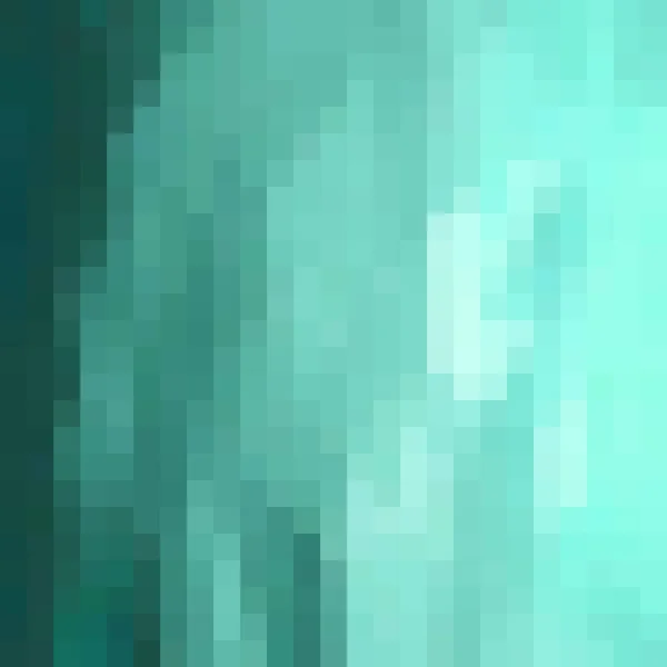 Šablona Rozkvetlých Pixelů Světle Modré Pixelové Pozadí Vektorová Ilustrace Pro — Stockový vektor