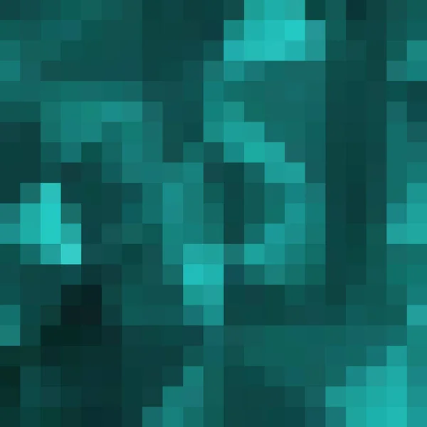Blauer Pixelhintergrund Muster Sechseck Hintergrund Vektorabbildung Eps — Stockvektor