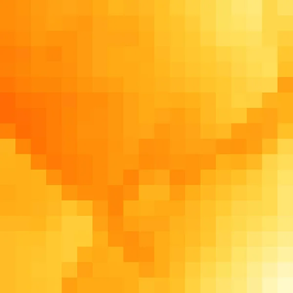 Streszczenie Geometrycznego Tła Pomarańczowy Piksel Ilustracja Wektora Eps — Wektor stockowy