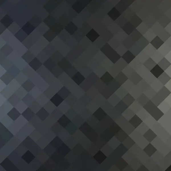 黒ピクセルの背景 プレゼンテーションテンプレート — ストックベクタ