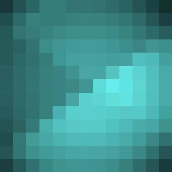 多角形のスタイルでの色背景 広告レイアウトのベクトル図 青いピクセル — ストックベクタ