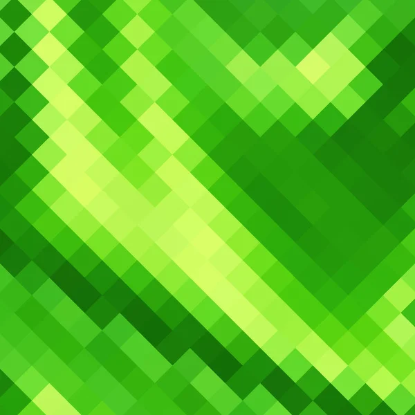 Кольоровий Фон Полігональному Стилі Векторна Ілюстрація Компонування Реклами Зелений Піксель — стоковий вектор