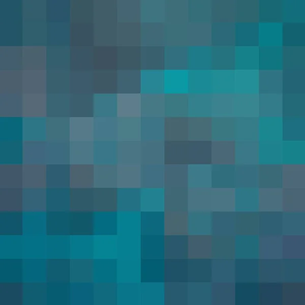 Modèle Pixel Fleurs Fond Bleu Clair Pixel Illustration Vectorielle Pour — Image vectorielle