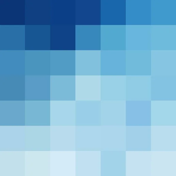 青いピクセルの背景 多角形形式のプレゼンテーションテンプレート 幾何学的イラスト — ストックベクタ
