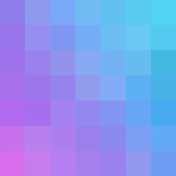 Sfondo Astratto Pixel Blu Stile Poligonale Sfondo Geometrico — Vettoriale Stock