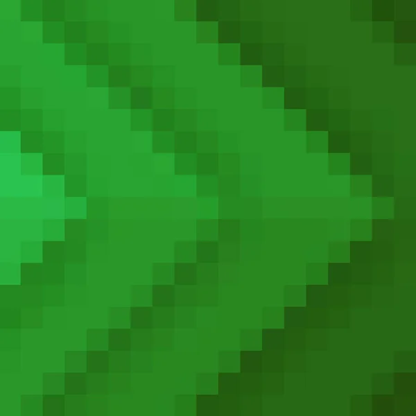 Pattern Green Pixel Background Pattern Green Pixel Wallpaper Vector Illustration — Stock Vector