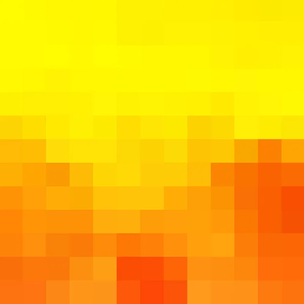 黄色のピクセル背景 広告のレイアウト 雑誌の背景のカバー プレゼンテーションテンプレート — ストックベクタ