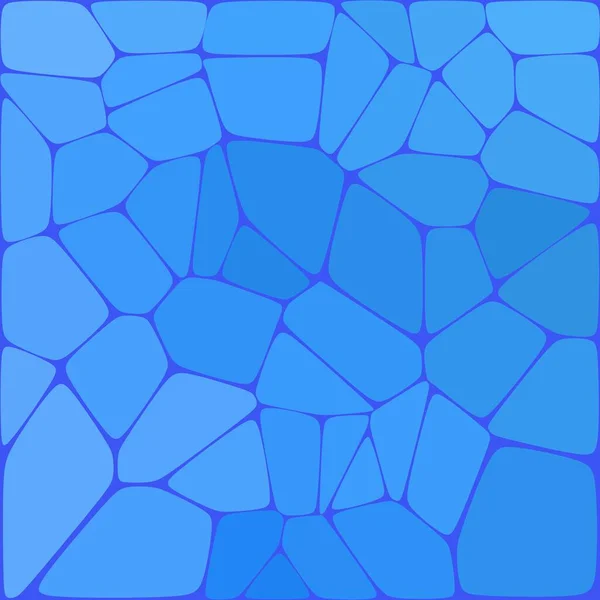 Hintergrund Blaue Kieselsteine Präsentationsvorlage Gestaltungselement — Stockvektor